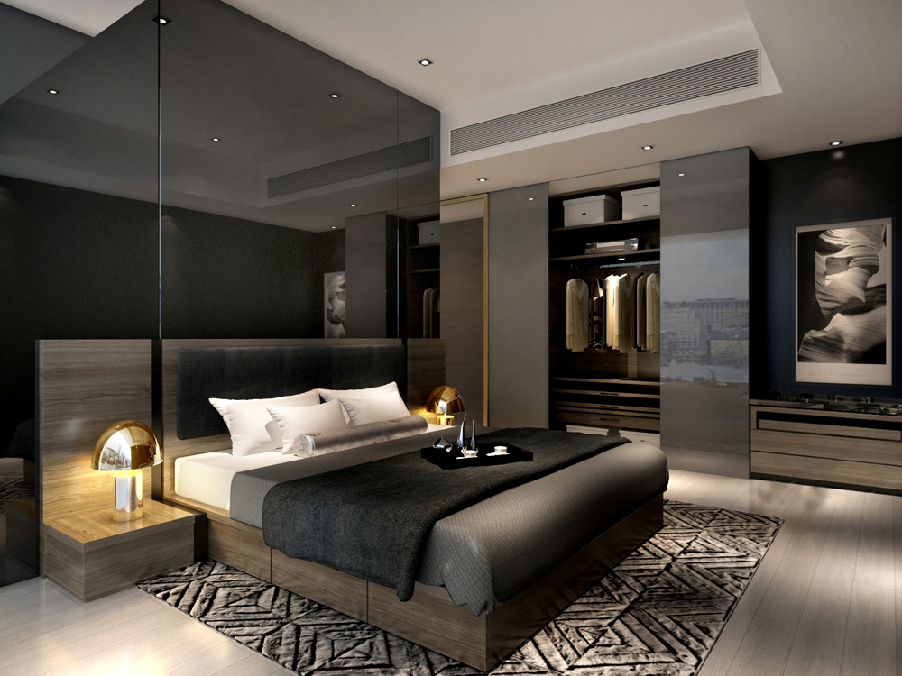 L2ds – Lumsden Leung design studio – Service Apartment Interior Design – Mocha