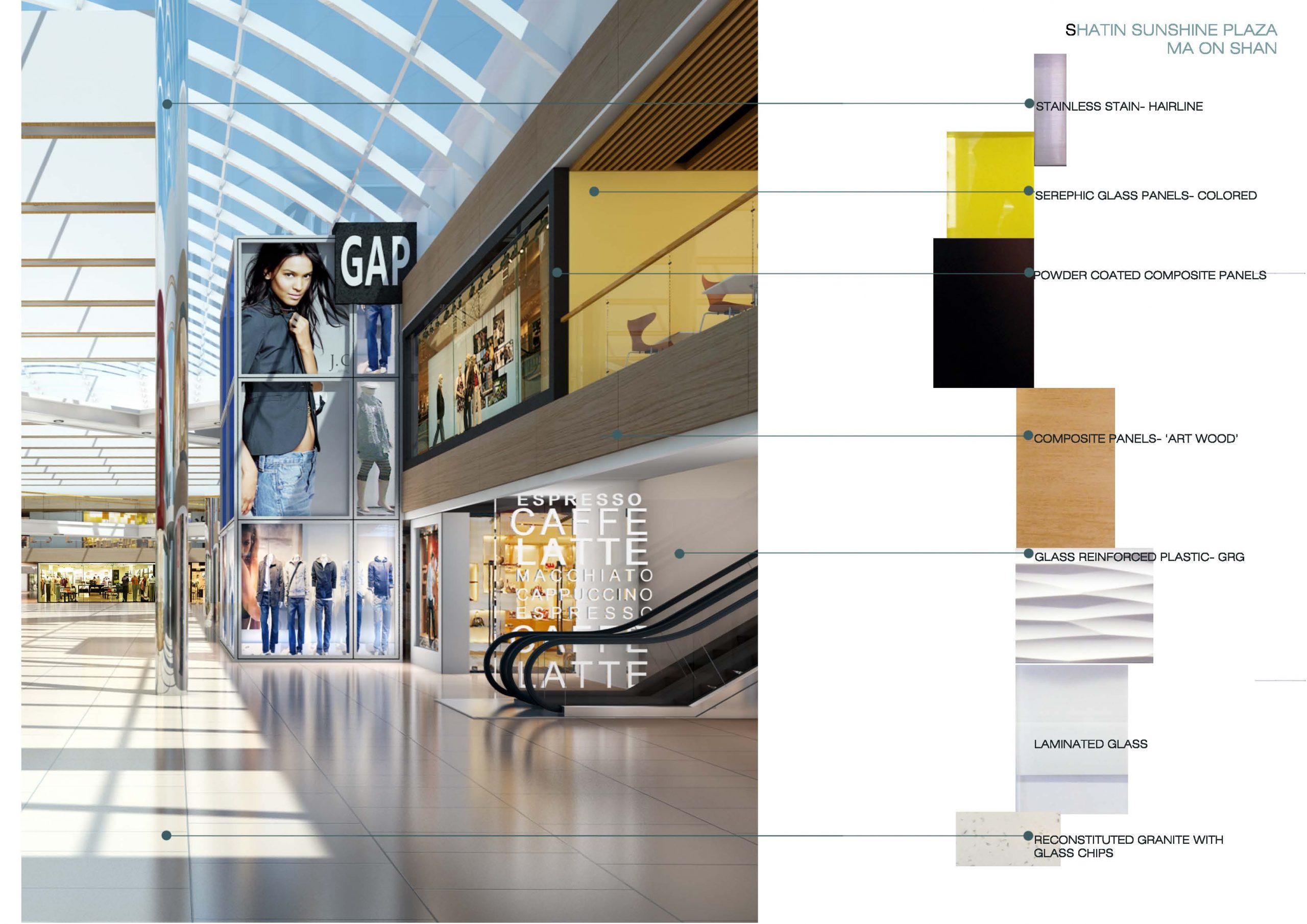 Sunshine Plaza Retail Shopping Mall L2ds Lumsden Leung Design Studio