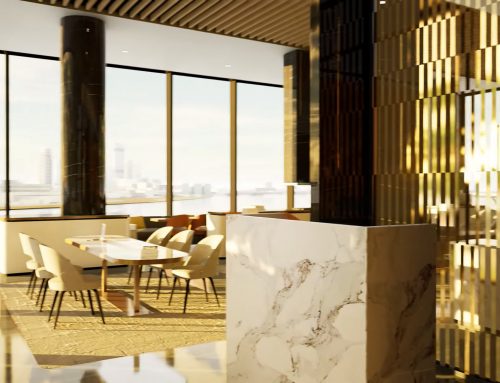 Restaurant and Lounge for a new modern high rise residential development