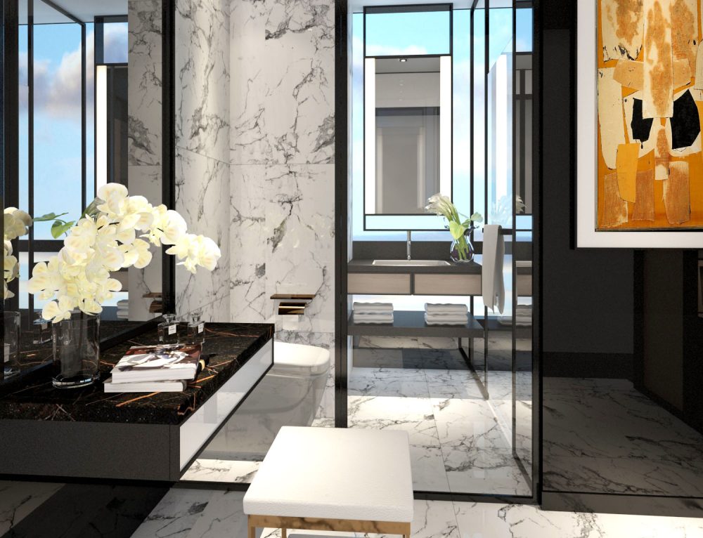 View of Penthouse Art Gallery, Office and Residence for Shanghai – L2ds ...