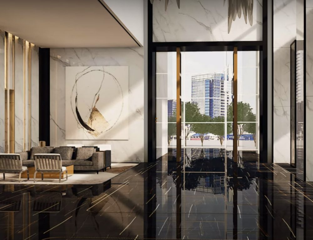 Illustration of Luxury Penthouse Art Galleries